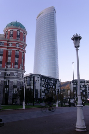 La torre Iberdrola, el rascacielos de Bilbao